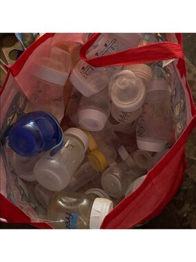 Colorful Baby Bottles Lot